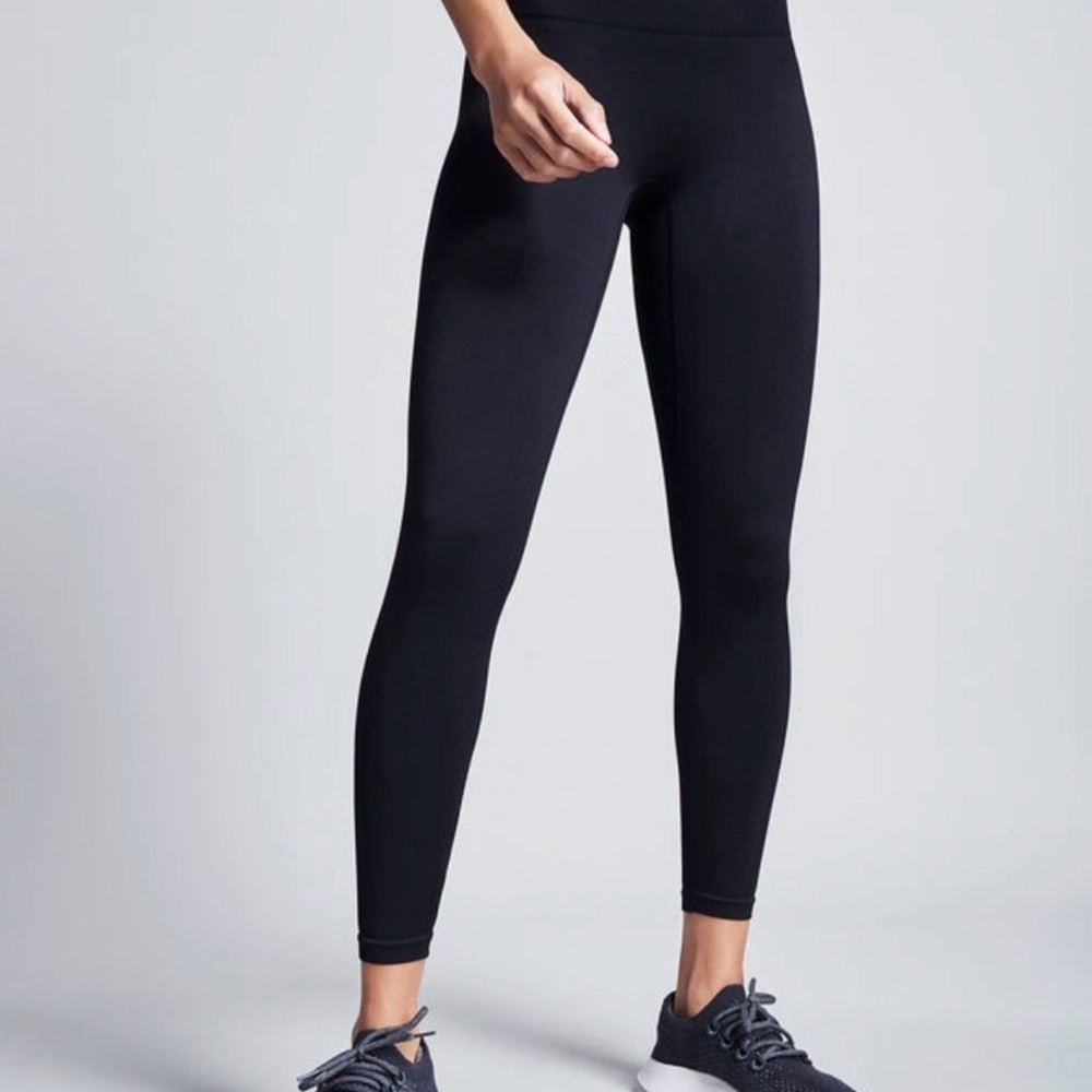 LNDR The Chisel 7/8 Leggings Black Womens Large/XL Super Sculpt Seamless - Picture 2 of 12